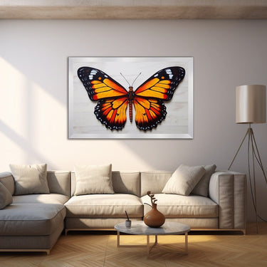 3D Butterfly Painting